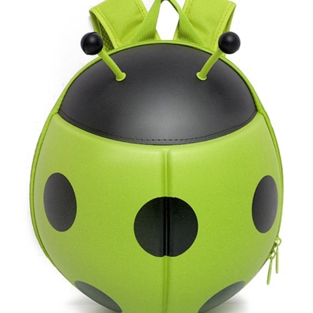 Green Ladybug Backpack